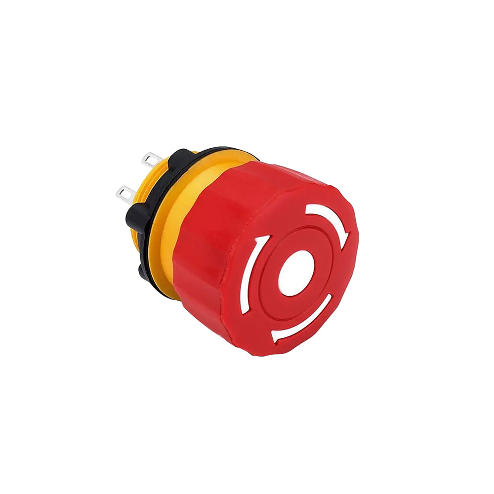 bouton urgence coup de poing languettes