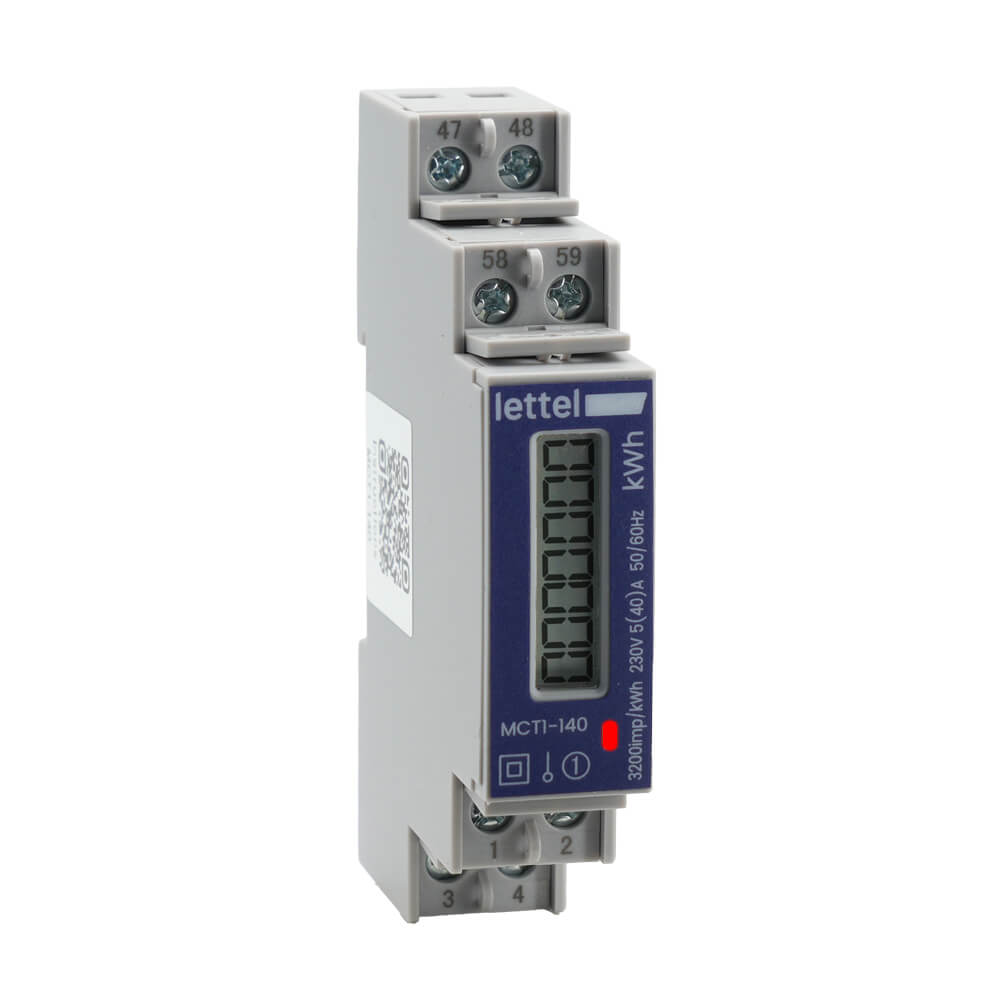 compteur électrique monophasé mct1-140