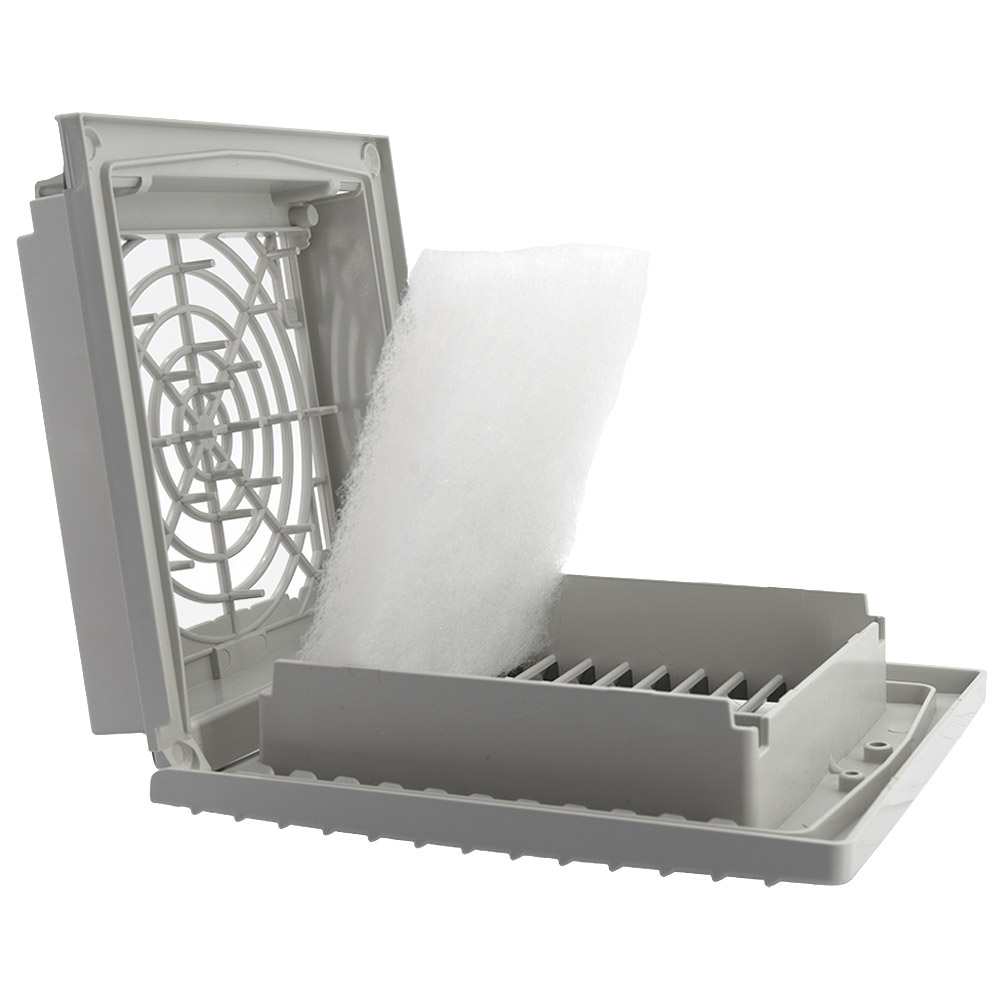 Grille avec filtre