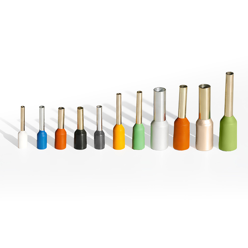 Embouts de câblage à sertir manchons isolés de 0,5 à 50 mm²
