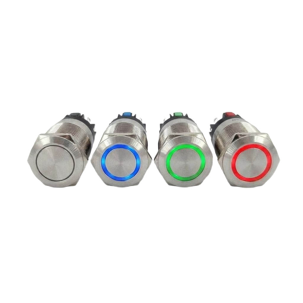 Bouton antivandale 22 1no + 1nf