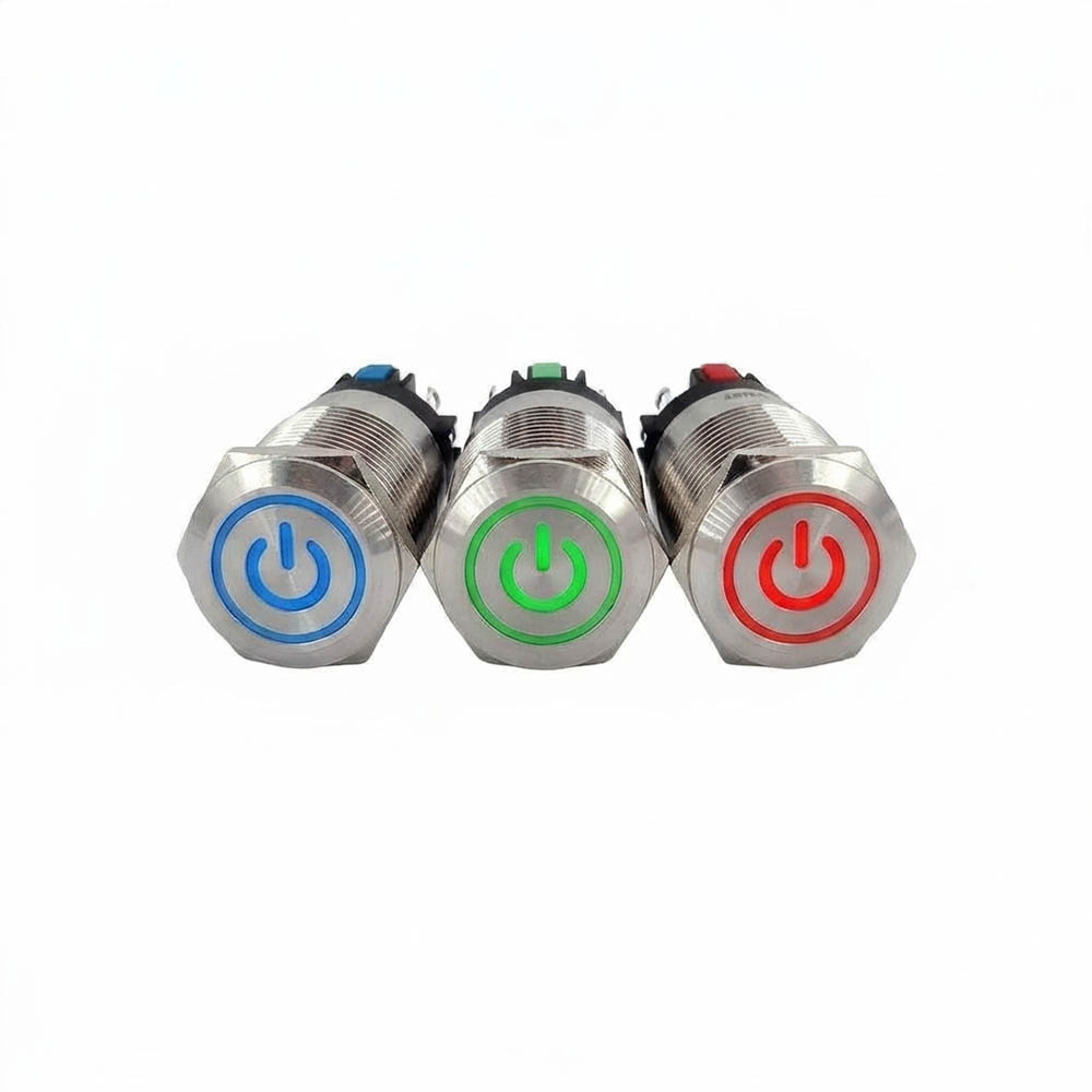 Bouton antivandale power 22mm 1no + 1nf