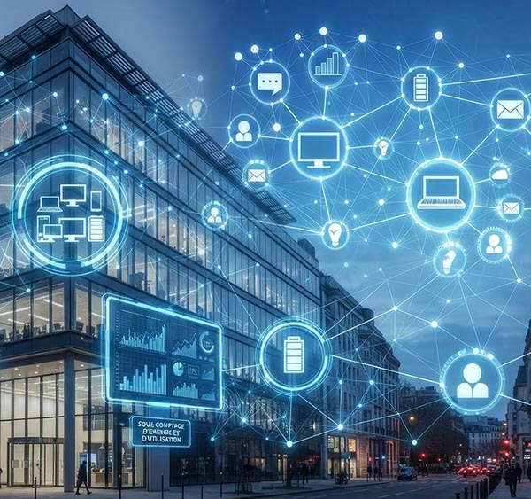 Bâtiment intelligent avec sous comptage