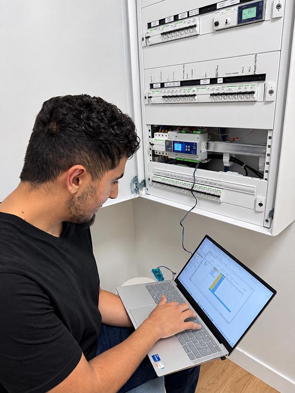 Centrale de mesure Lettel intégrée à un système de GTB / GTC